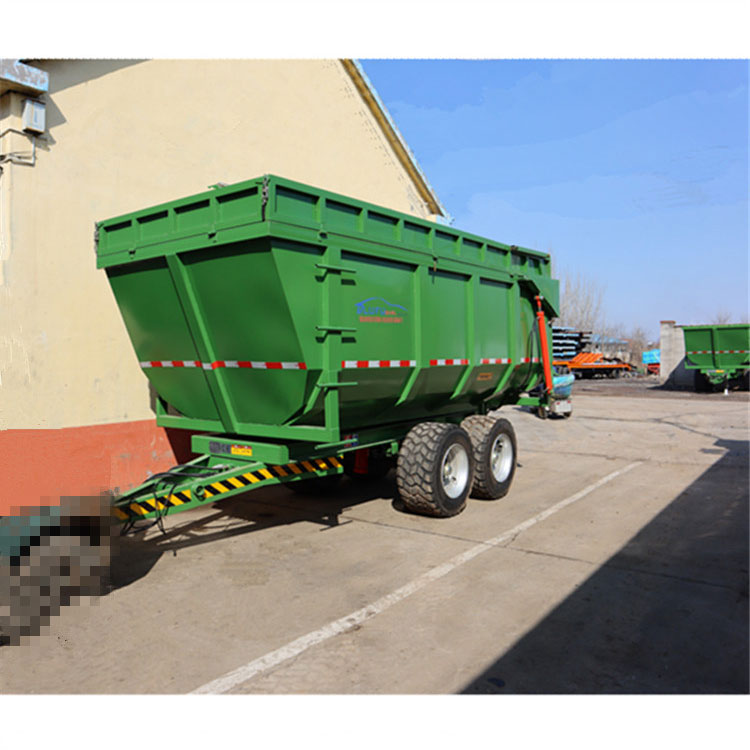 雙聯(lián)動(dòng)自卸青儲拖車
