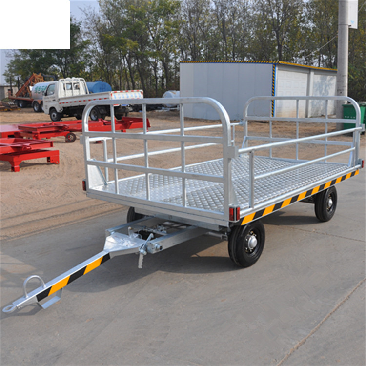1.5噸護(hù)欄行李拖車 