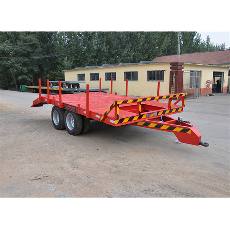 小型無動(dòng)力挖掘機(jī)拖車 