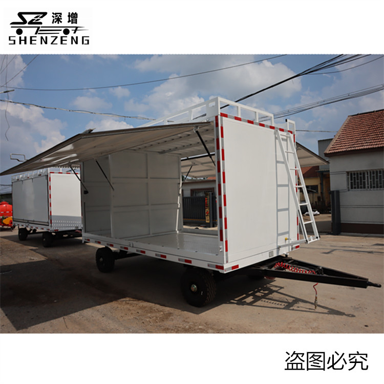 無人機打藥設(shè)備廂式農(nóng)用掛車 